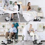 Under Desk Elliptical Leg Exerciser for Seniors