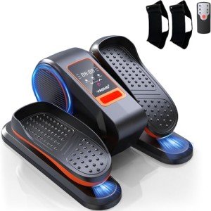 Orange Under Desk Elliptical Machine