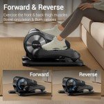 Under Desk Elliptical Trainer with Adjustable Speeds