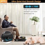 Compact Under Desk Electric Elliptical with Monitor
