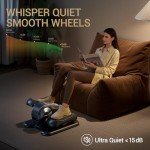 Under Desk Elliptical Trainer with Adjustable Speeds