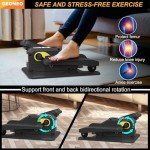 Compact Under Desk Electric Elliptical with Monitor