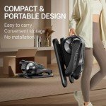 Under Desk Elliptical Trainer with Adjustable Speeds