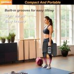 Compact Under Desk Electric Elliptical with Monitor
