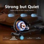 Quiet Magnetic Rowing Machine for Home Fitness