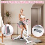 Foldable Squat and Rowing Machine for Home