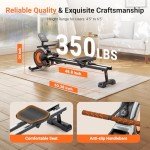 Dripex Magnetic Rowing Machine with Bluetooth Support