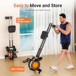 Dripex Magnetic Rowing Machine with Bluetooth Support