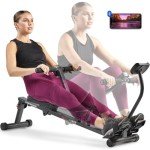 Sunny Health & Fitness Smart Compact Rowing Machine