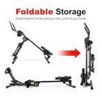3-in-1 Foldable Rowing Machine with LED Monitor