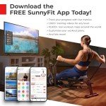 Sunny Health & Fitness Smart Compact Rowing Machine