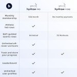 Hydrow Core Rowing Machine with 22" HD Screen