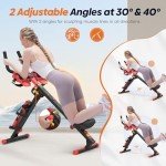 HiFast Foldable Rowing and AB Crunch Machine