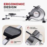 Sunny Health Magnetic Rowing Machine with 8 Resistance Levels