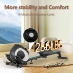 CFEIXIN 8-Speed Magnetic Rowing Machine for Home