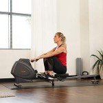 Sunny Health Folding Magnetic Rowing Machine with Monitor