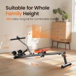 Niceday Foldable Hydraulic Rowing Machine for Home