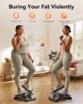Niceday Mini Stair Stepper with Resistance Bands