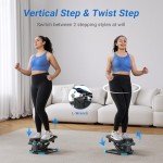 Dual Action Mini Stepper with Resistance Bands