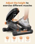Niceday Mini Stair Stepper with Resistance Bands