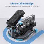 Dual Action Mini Stepper with Resistance Bands