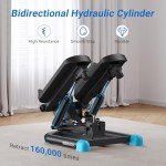 Dual Action Mini Stepper with Resistance Bands