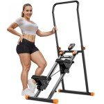 Niceday Foldable Stair Stepper with Handlebar