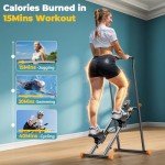 Niceday Foldable Stair Stepper with Handlebar