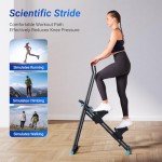Compact Vertical Climber for Full-Body Workouts