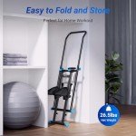 Compact Vertical Climber for Full-Body Workouts