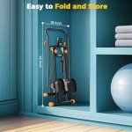 Niceday Foldable Stair Stepper with Handlebar