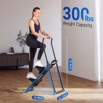 Compact Vertical Climber for Full-Body Workouts