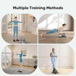 Compact Stair Stepper with Resistance Bands for Home