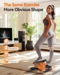 Niceday Mini Twist Stepper with Resistance Bands