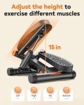 Niceday Mini Twist Stepper with Resistance Bands