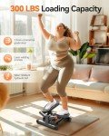 Niceday Mini Twist Stepper with Resistance Bands