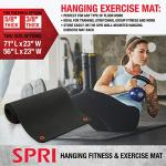 SPRI Hanging Yoga and Exercise Mat, 56" x 23