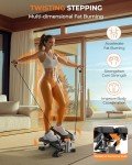2-in-1 Twist and Vertical Stepper with Bands