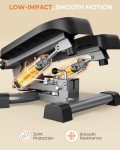 2-in-1 Twist and Vertical Stepper with Bands