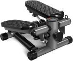Mini Stair Stepper with Resistance Bands for Home