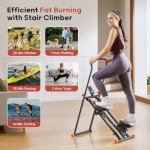 HitGo Compact Stair Stepper for Full-Body Workouts