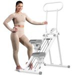 CONREDA Folding Vertical Climber for Home Workouts