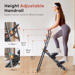 HitGo Compact Stair Stepper for Full-Body Workouts