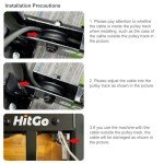 HitGo Compact Stair Stepper for Full-Body Workouts