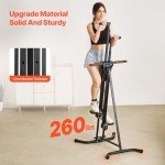 VEVOR Compact Stair Stepper for Full-Body Workouts