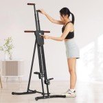VEVOR Compact Stair Stepper for Full-Body Workouts