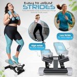 Portable Mini Stair Stepper with Resistance Bands