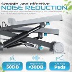 Portable Mini Stair Stepper with Resistance Bands