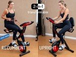 YYFITT 3-In-1 Folding Exercise Bike with Bands