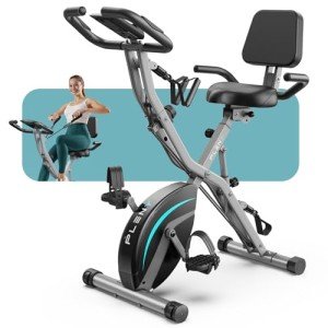 Pleny 5-in-1 Folding Exercise Bike for Home